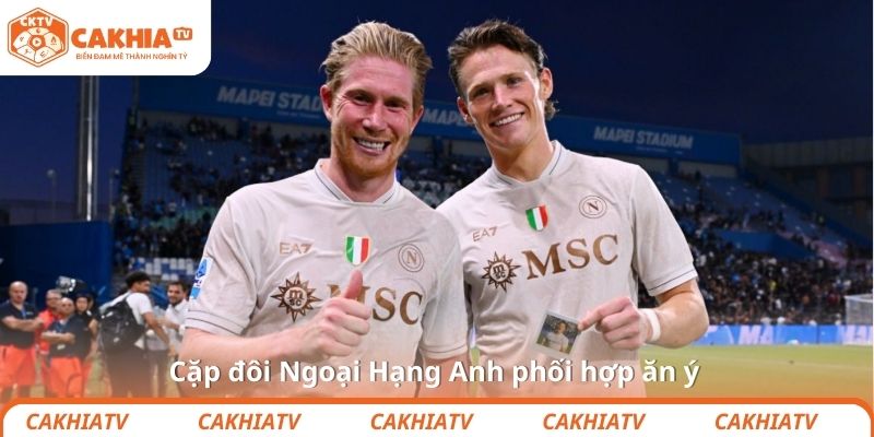 Cặp đôi Ngoại Hạng Anh phối hợp ăn ý